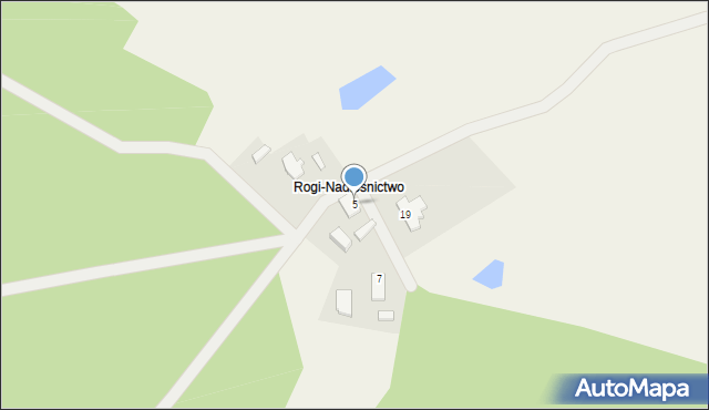 Rogi, Rogi, 5, mapa Rogi