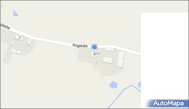 Rogiedle, Rogiedle, 35, mapa Rogiedle