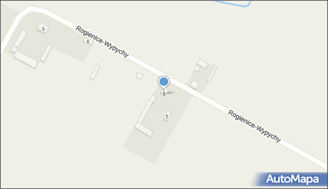 Rogienice-Wypychy, Rogienice-Wypychy, 6, mapa Rogienice-Wypychy