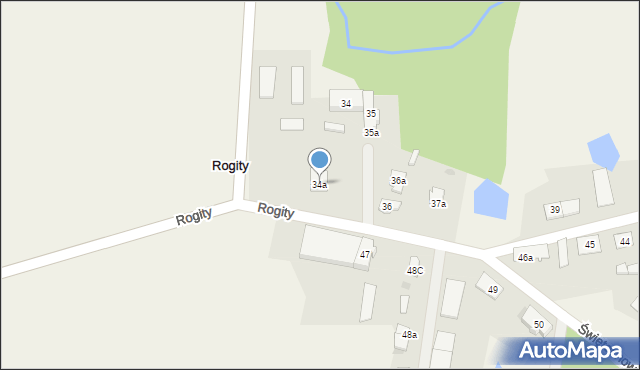 Rogity, Rogity, 34a, mapa Rogity