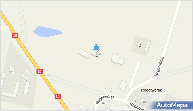 Rogotwórsk, Rogotwórsk, 2, mapa Rogotwórsk