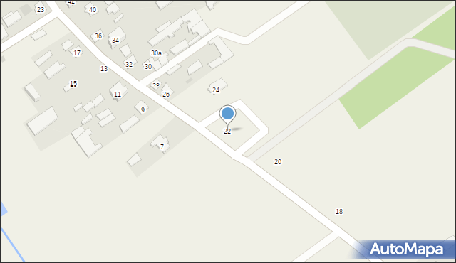 Rogów, Rogów, 22, mapa Rogów