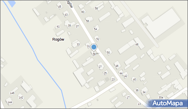 Rogów, Rogów, 29, mapa Rogów