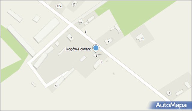 Rogów, Rogów, 3, mapa Rogów