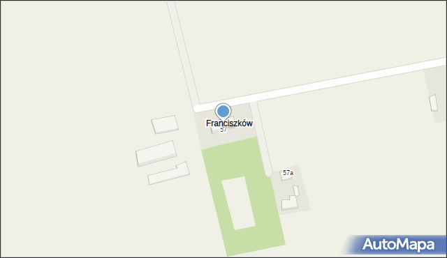 Rogów, Rogów, 57, mapa Rogów