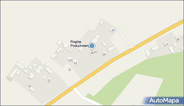 Rogów, Rogów, 24, mapa Rogów