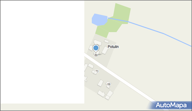 Rogów, Rogów, 69, mapa Rogów