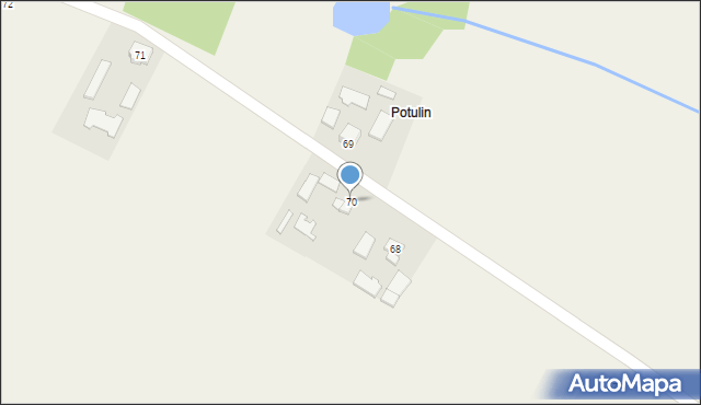 Rogów, Rogów, 70, mapa Rogów