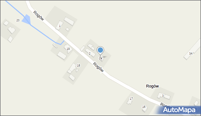 Rogów, Rogów, 2a, mapa Rogów