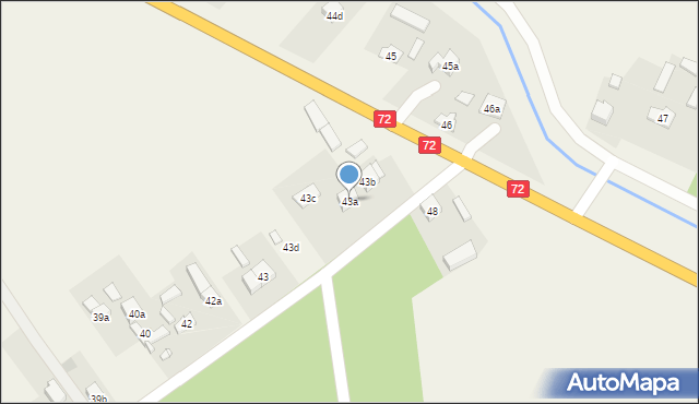 Rogów, Rogów, 43a, mapa Rogów