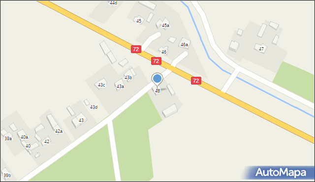 Rogów, Rogów, 48, mapa Rogów