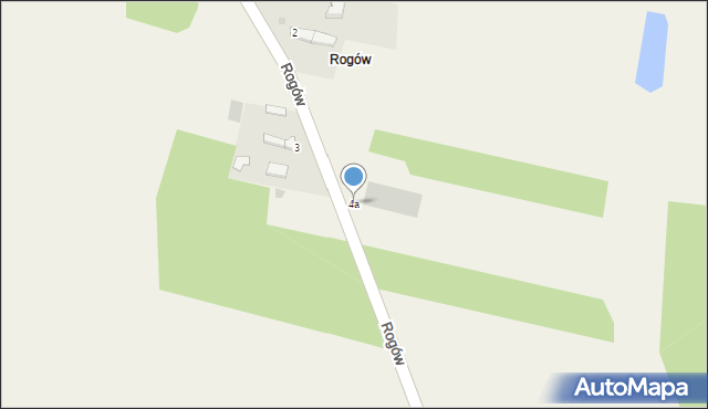 Rogów, Rogów, 4a, mapa Rogów