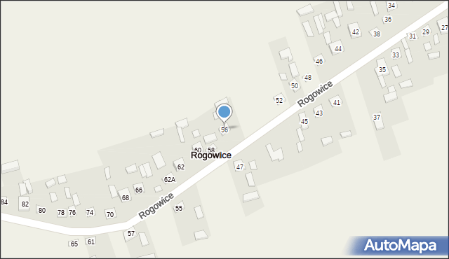 Rogowice, Rogowice, 56, mapa Rogowice
