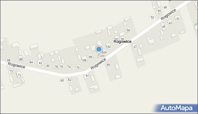 Rogowice, Rogowice, 64, mapa Rogowice