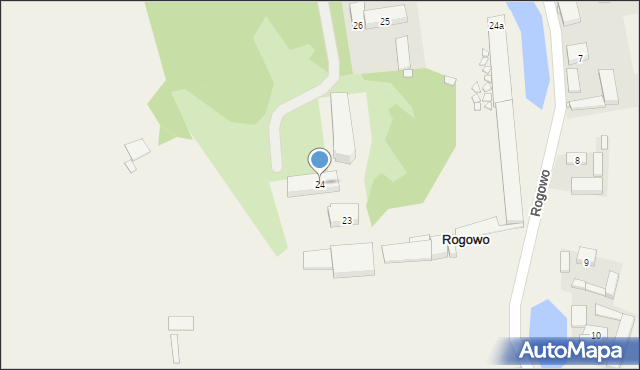 Rogowo, Rogowo, 24, mapa Rogowo