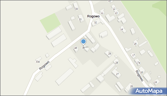 Rogowo, Rogowo, 30, mapa Rogowo