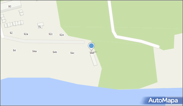 Rogowo, Rogowo, 94d, mapa Rogowo