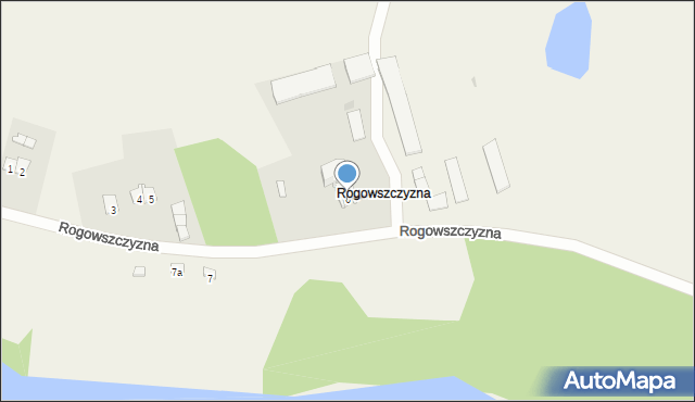 Rogowszczyzna, Rogowszczyzna, 6, mapa Rogowszczyzna