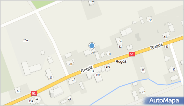 Rogóż, Rogóż, 29, mapa Rogóż