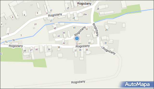 Rogożany, Rogożany, 41, mapa Rogożany