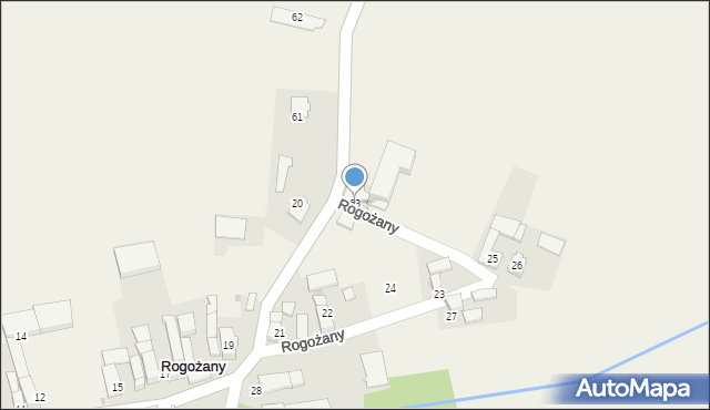 Rogożany, Rogożany, 63, mapa Rogożany