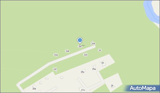Rogożek, Rogożek, 34c, mapa Rogożek