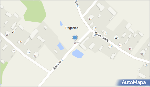 Rogóziec, Rogóziec, 37, mapa Rogóziec