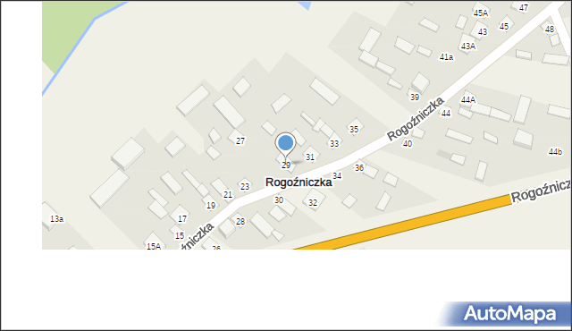 Rogoźniczka, Rogoźniczka, 29, mapa Rogoźniczka