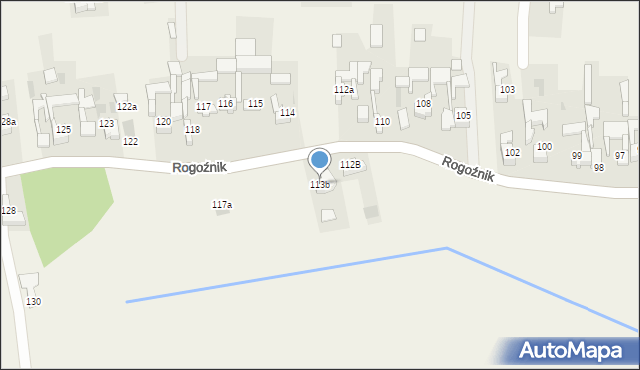 Rogoźnik, Rogoźnik, 113b, mapa Rogoźnik