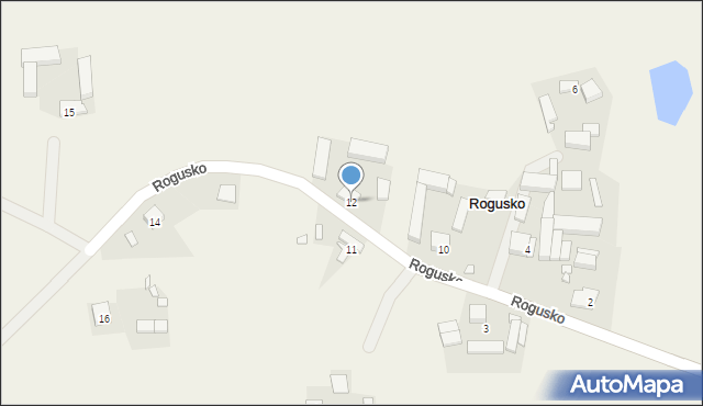 Rogusko, Rogusko, 12, mapa Rogusko