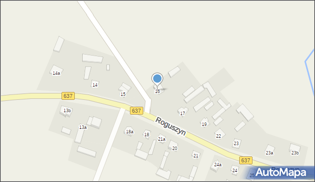 Roguszyn, Roguszyn, 16, mapa Roguszyn