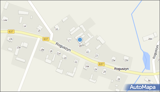 Roguszyn, Roguszyn, 19, mapa Roguszyn