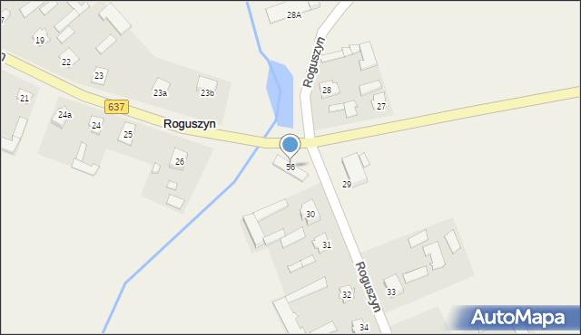 Roguszyn, Roguszyn, 56, mapa Roguszyn