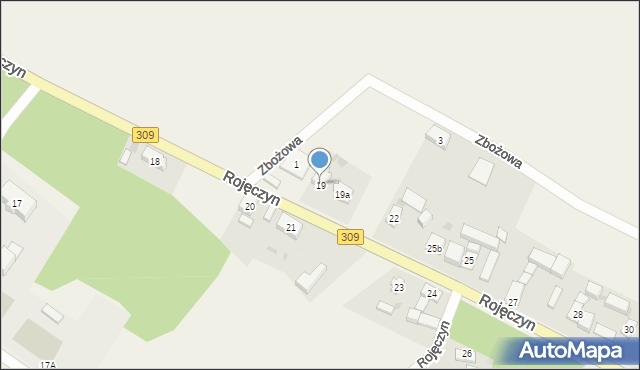 Rojęczyn, Rojęczyn, 19, mapa Rojęczyn