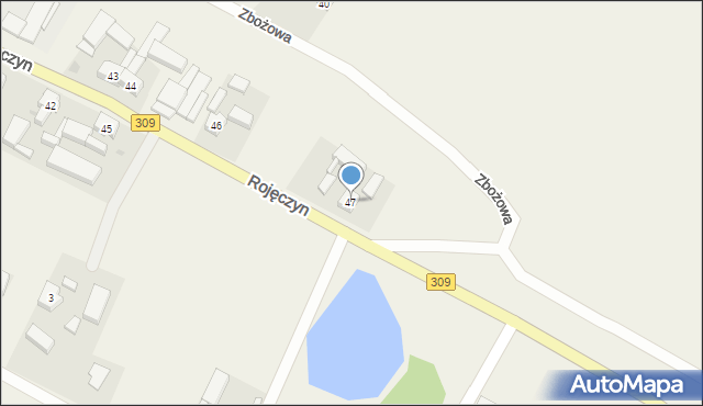 Rojęczyn, Rojęczyn, 47, mapa Rojęczyn