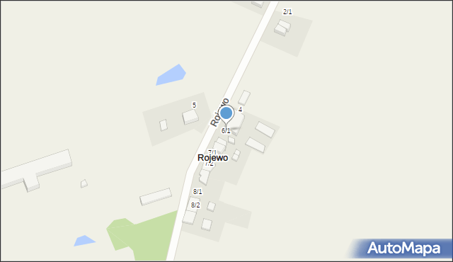 Rojewo, Rojewo, 6/1, mapa Rojewo