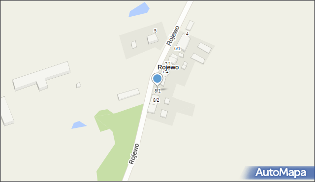 Rojewo, Rojewo, 8/1, mapa Rojewo