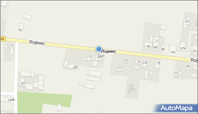 Rojewo, Rojewo, 125, mapa Rojewo