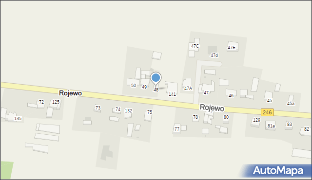 Rojewo, Rojewo, 48, mapa Rojewo