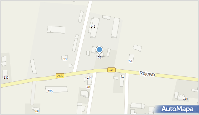 Rojewo, Rojewo, 52, mapa Rojewo