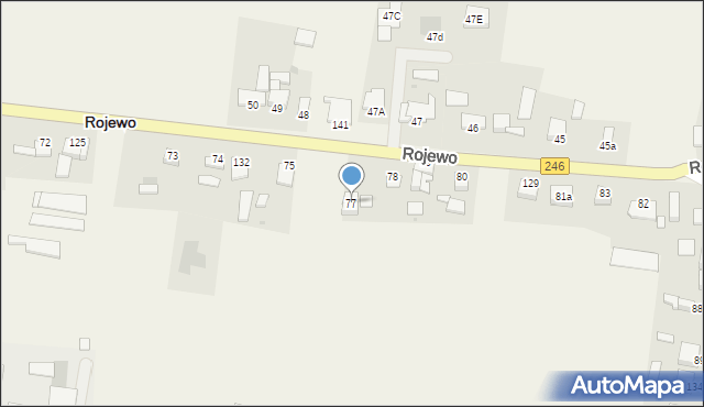 Rojewo, Rojewo, 77, mapa Rojewo