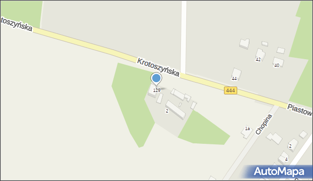 Rojów, Rojów, 129, mapa Rojów