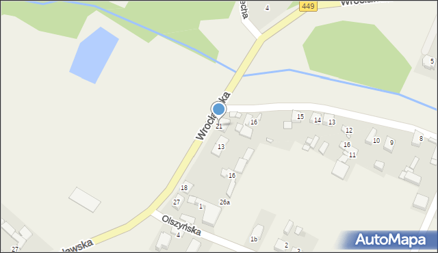 Rojów, Rojów, 21, mapa Rojów