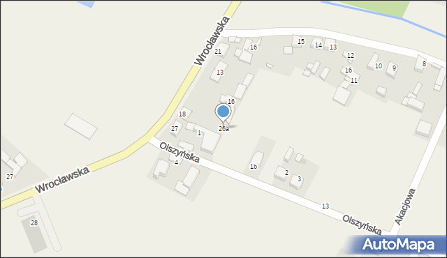 Rojów, Rojów, 26a, mapa Rojów