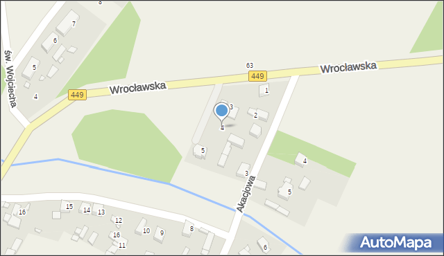 Rojów, Rojów, 4, mapa Rojów