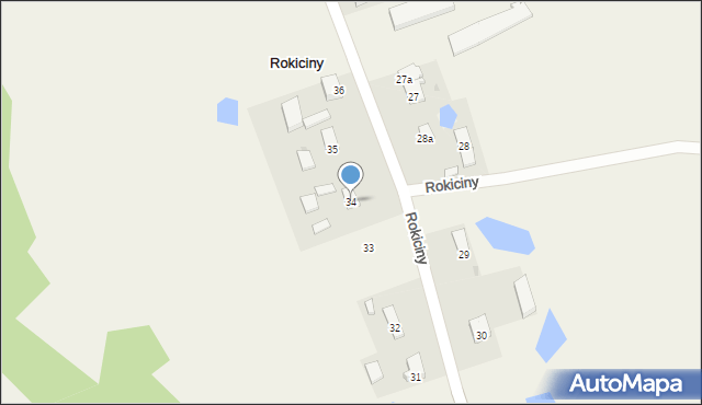 Rokiciny, Rokiciny, 34, mapa Rokiciny