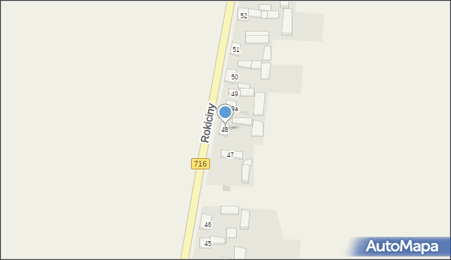 Rokiciny, Rokiciny, 48, mapa Rokiciny