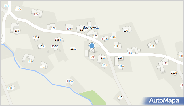 Rokiciny Podhalańskie, Rokiciny Podhalańskie, 122, mapa Rokiciny Podhalańskie