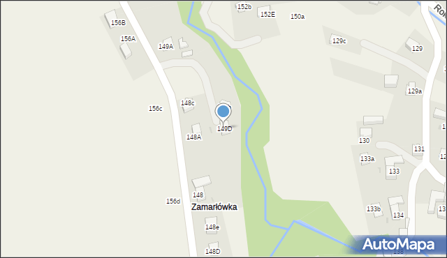 Rokiciny Podhalańskie, Rokiciny Podhalańskie, 149D, mapa Rokiciny Podhalańskie