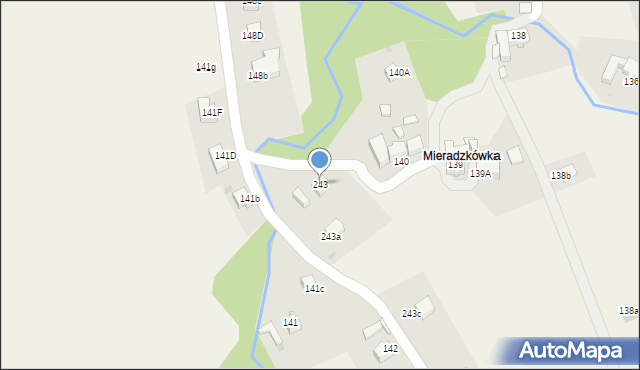 Rokiciny Podhalańskie, Rokiciny Podhalańskie, 243, mapa Rokiciny Podhalańskie